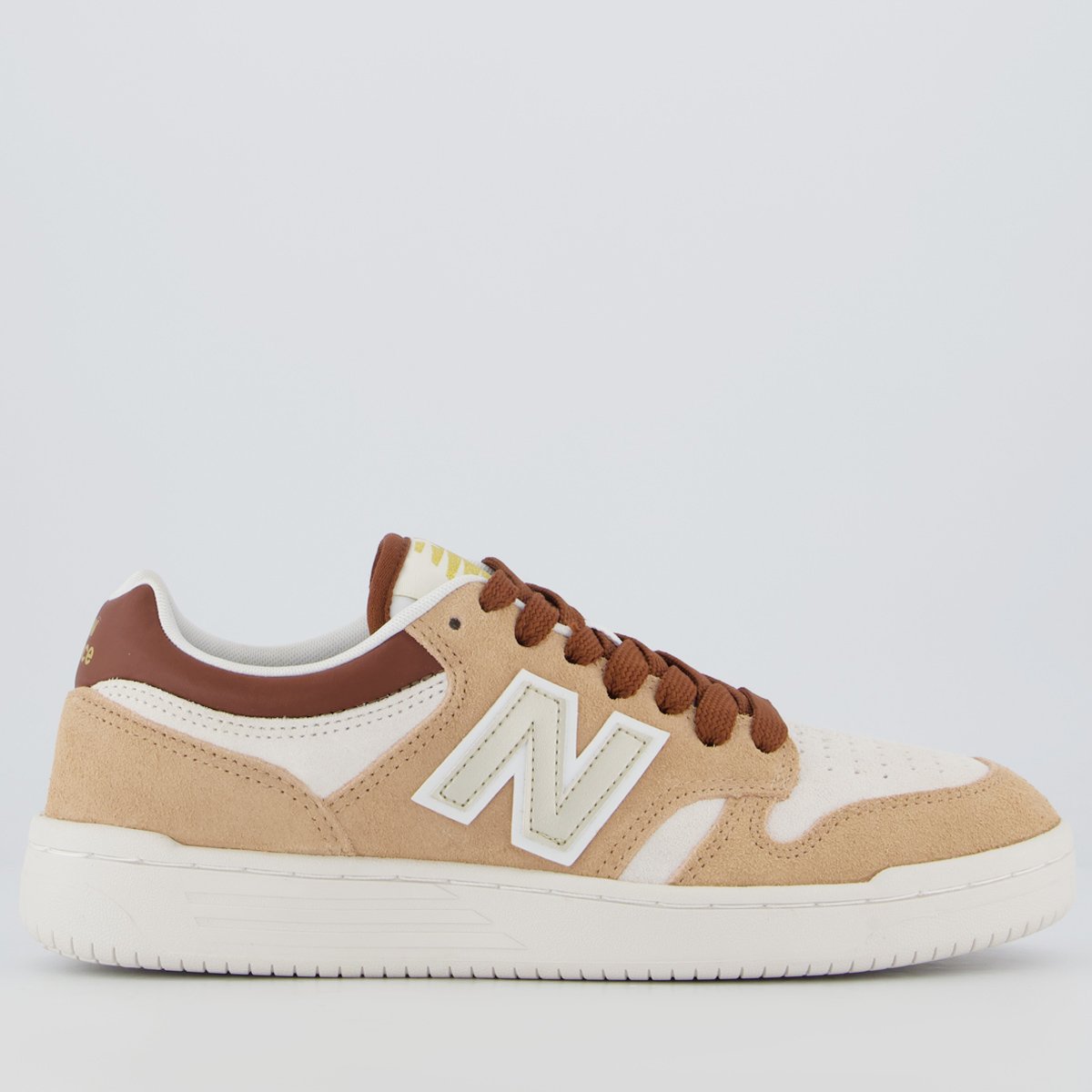 Tênis New Balance 480 Low Bege Claro