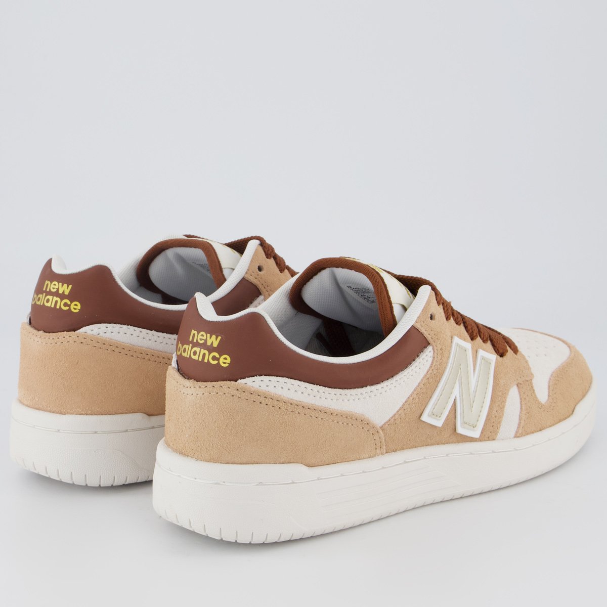 Tênis New Balance 480 Low Bege Claro Bege 3