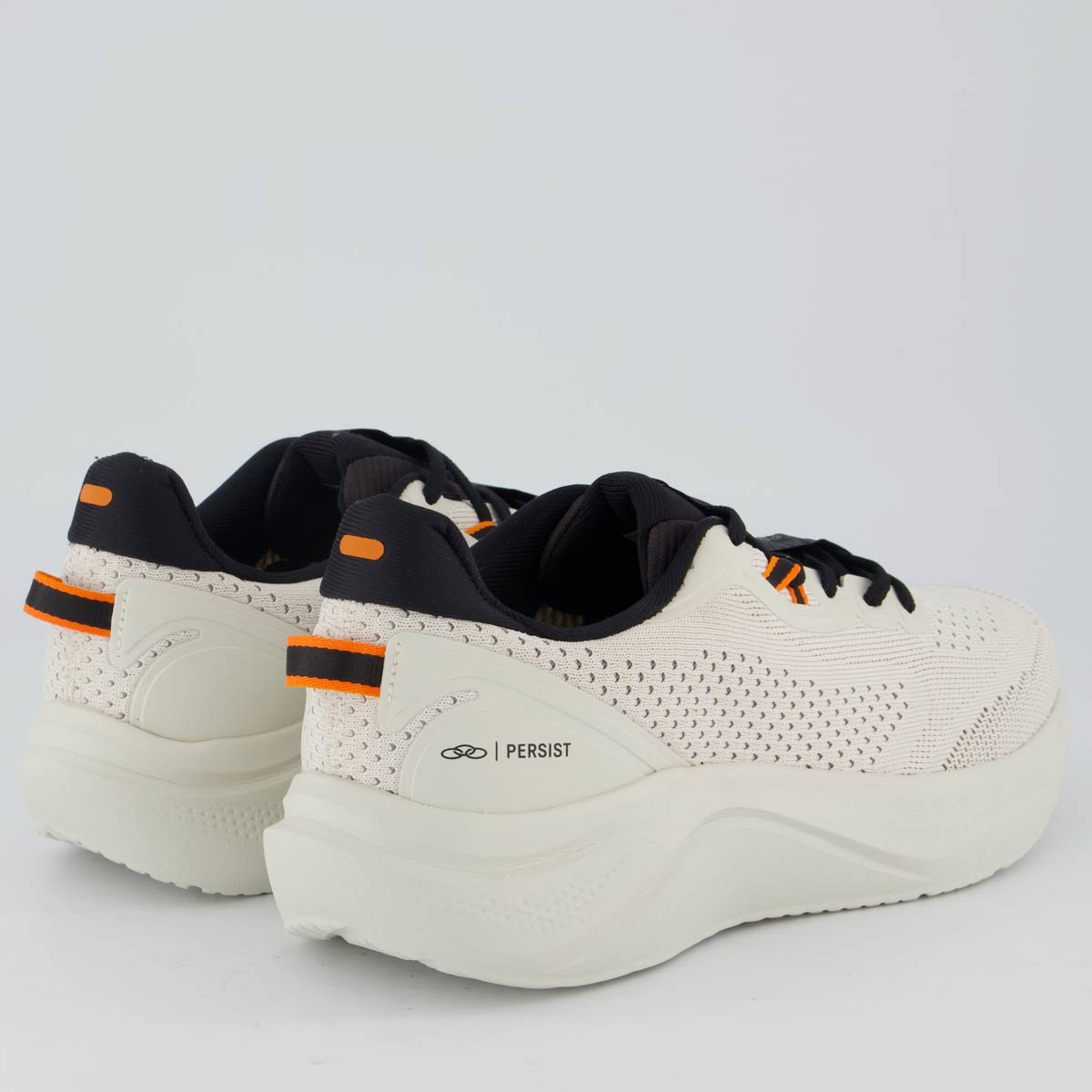 Tênis Olympikus Persist Off White e Preto Bege 3