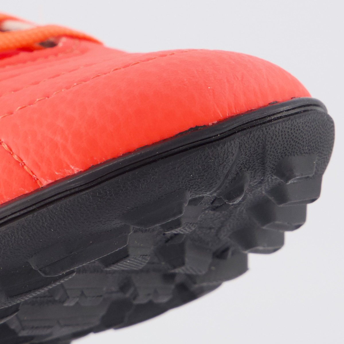 Chuteira Umbro Society Class Neo Juvenil Coral Laranja 8