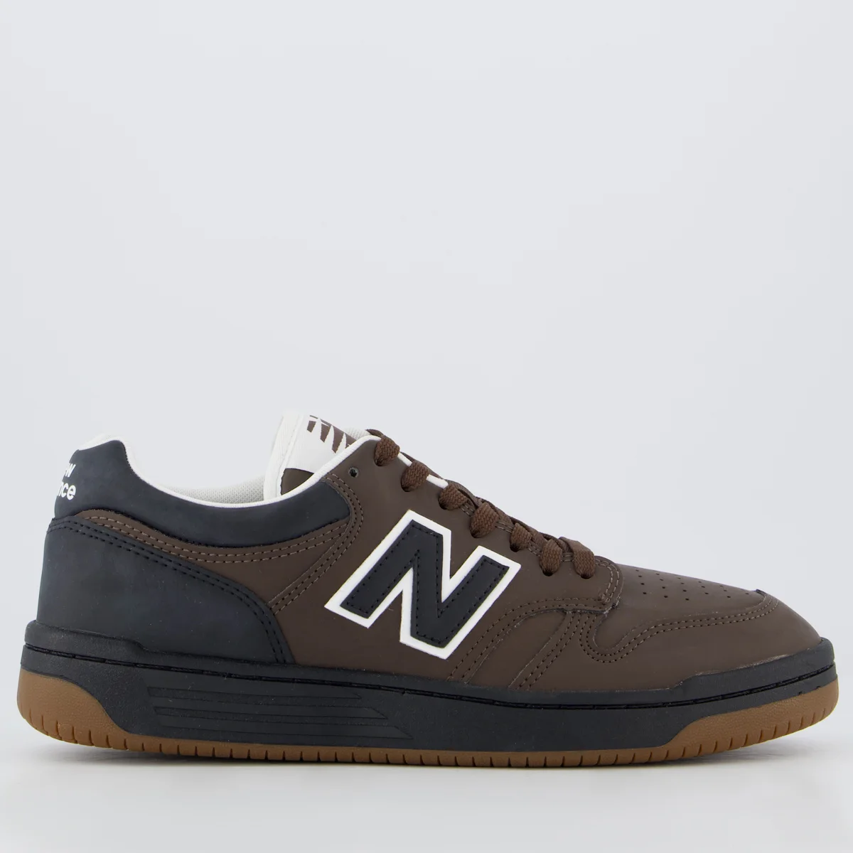 Tênis New Balance 480 Low Marrom e Preto