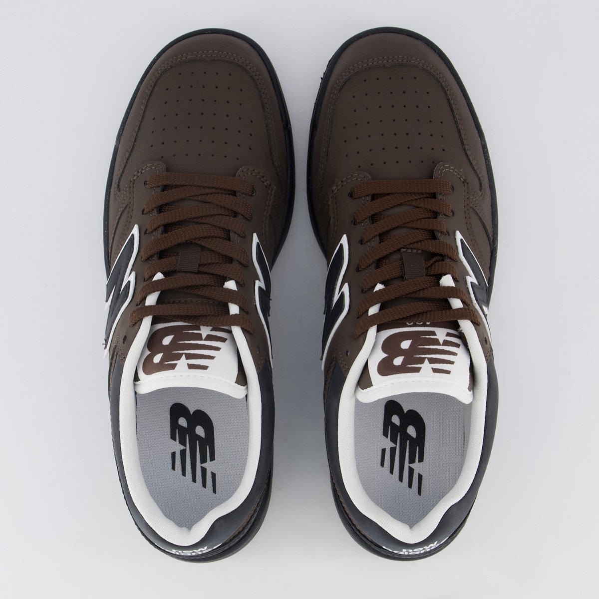 Tênis New Balance 480 Low Marrom e Preto Marrom 4