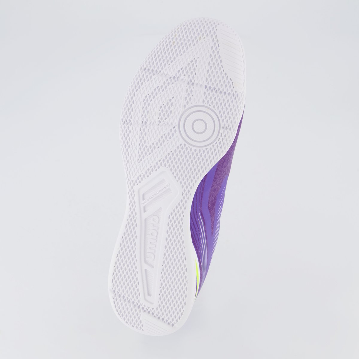 Chuteira Umbro Techno II Futsal Roxa e Branca Roxo 5