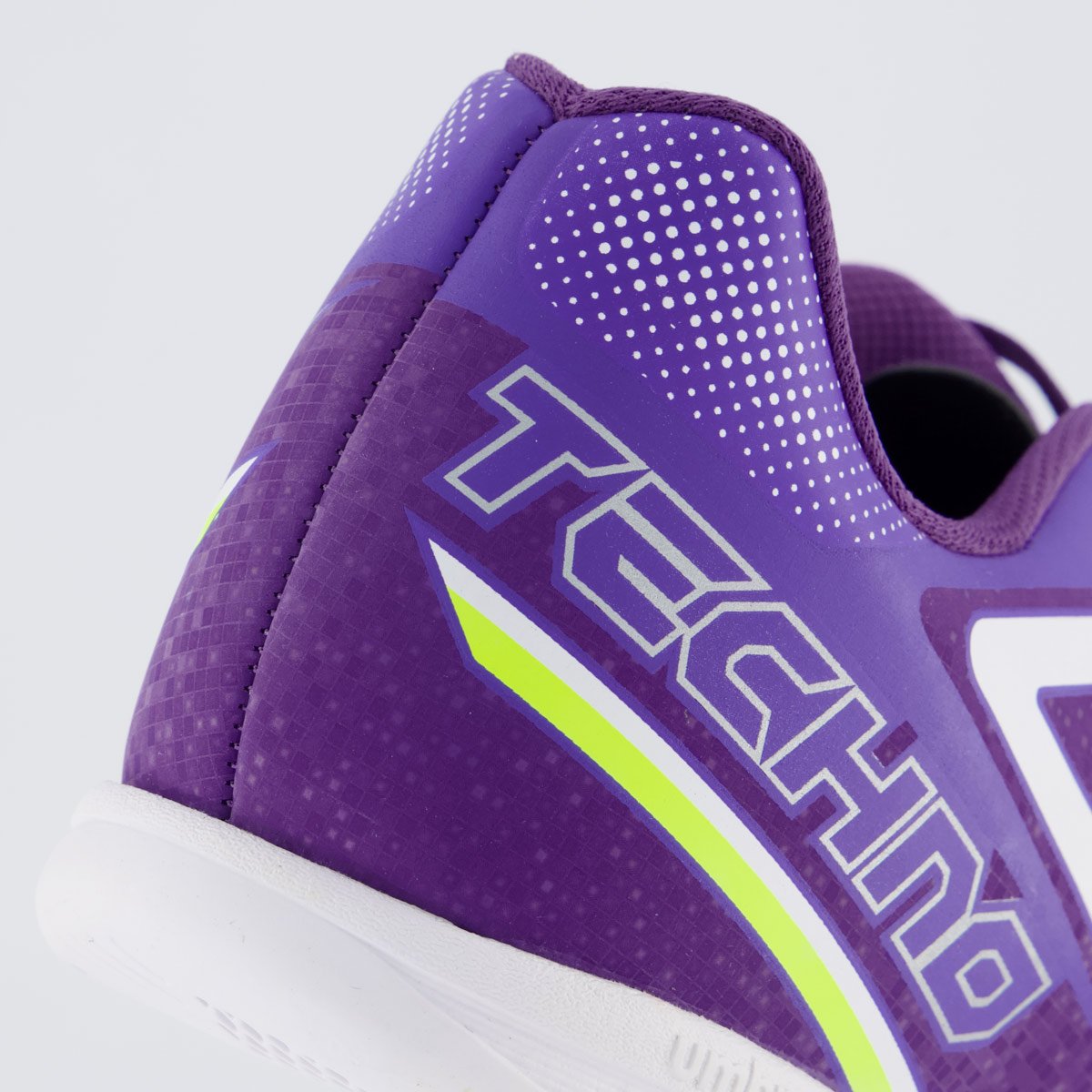 Chuteira Umbro Techno II Futsal Roxa e Branca Roxo 6