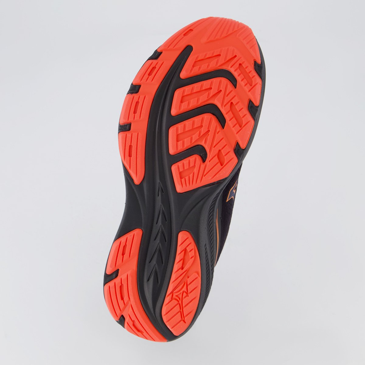 Tênis Mizuno Sunrise Preto e Laranja Preto 5