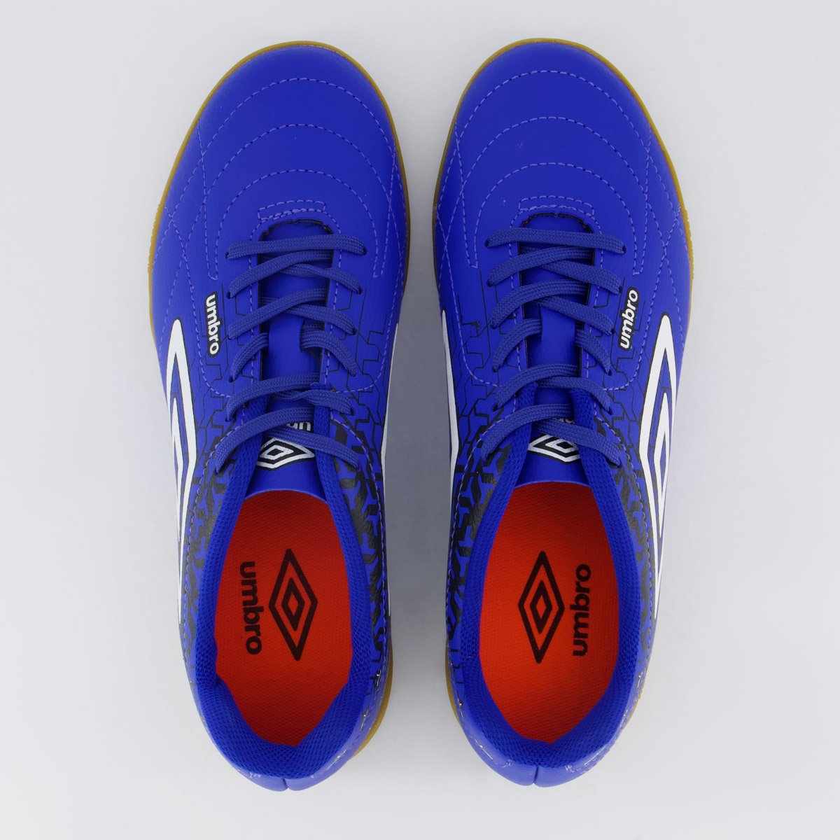 Chuteira Umbro Class Neo Futsal Azul e Branca Azul 4