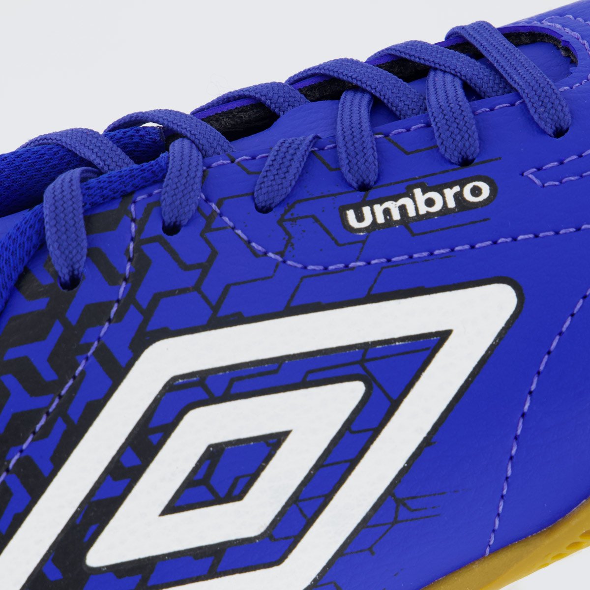 Chuteira Umbro Class Neo Futsal Azul e Branca Azul 7