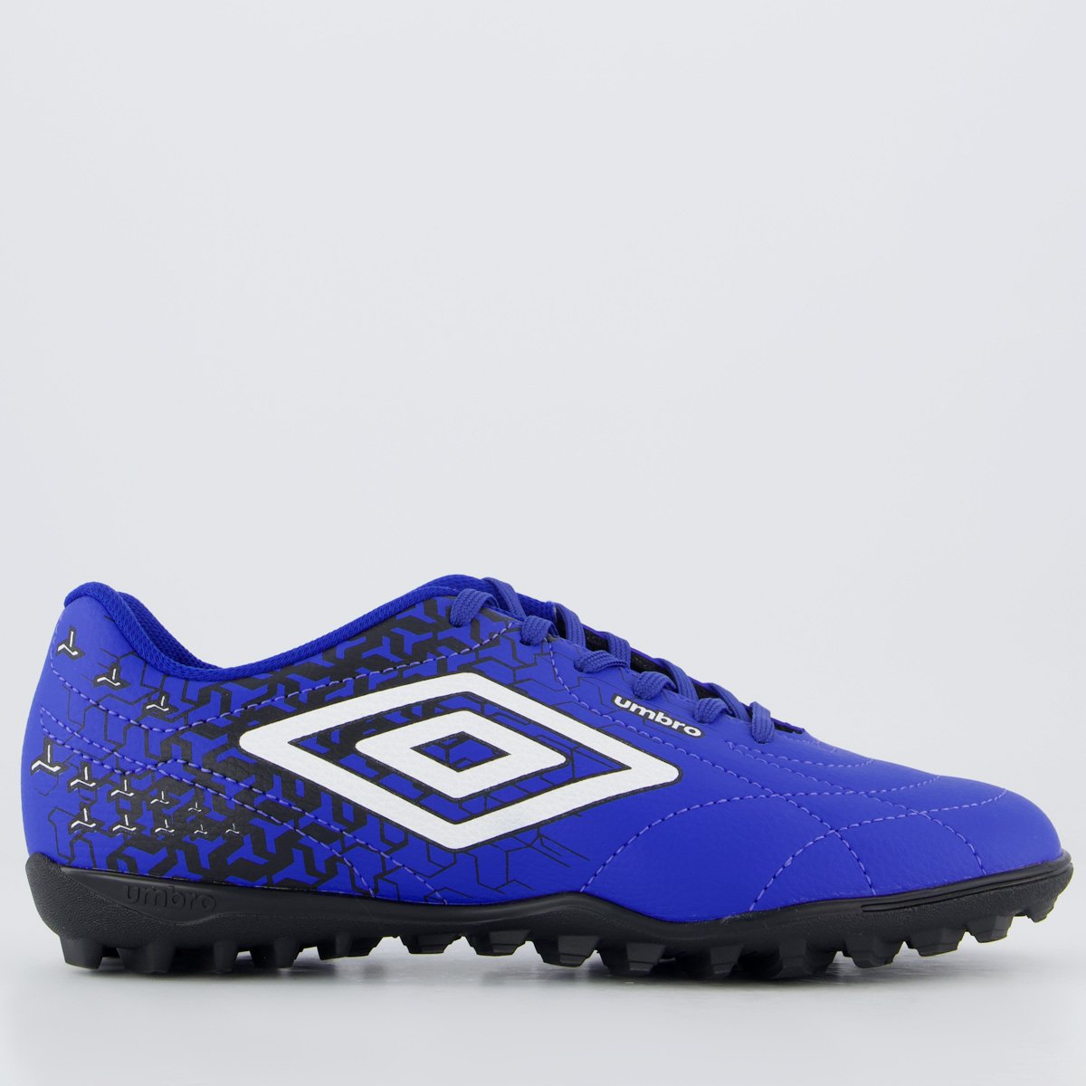Chuteira Umbro Class Neo Society Juvenil Azul e Preto