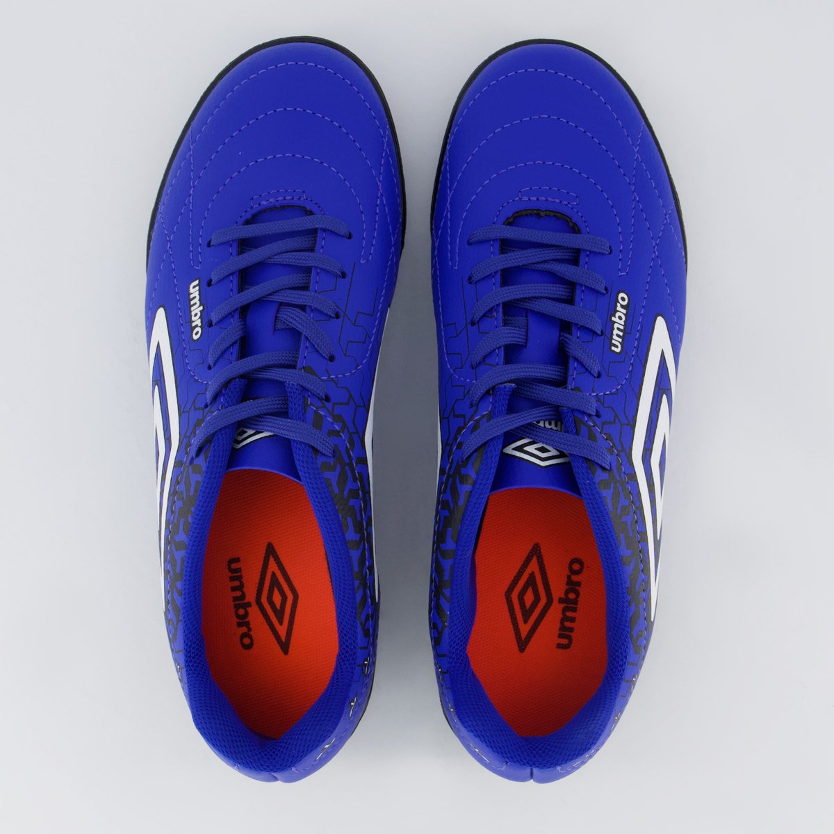 Chuteira Umbro Class Neo Society Juvenil Azul e Preto Azul 4