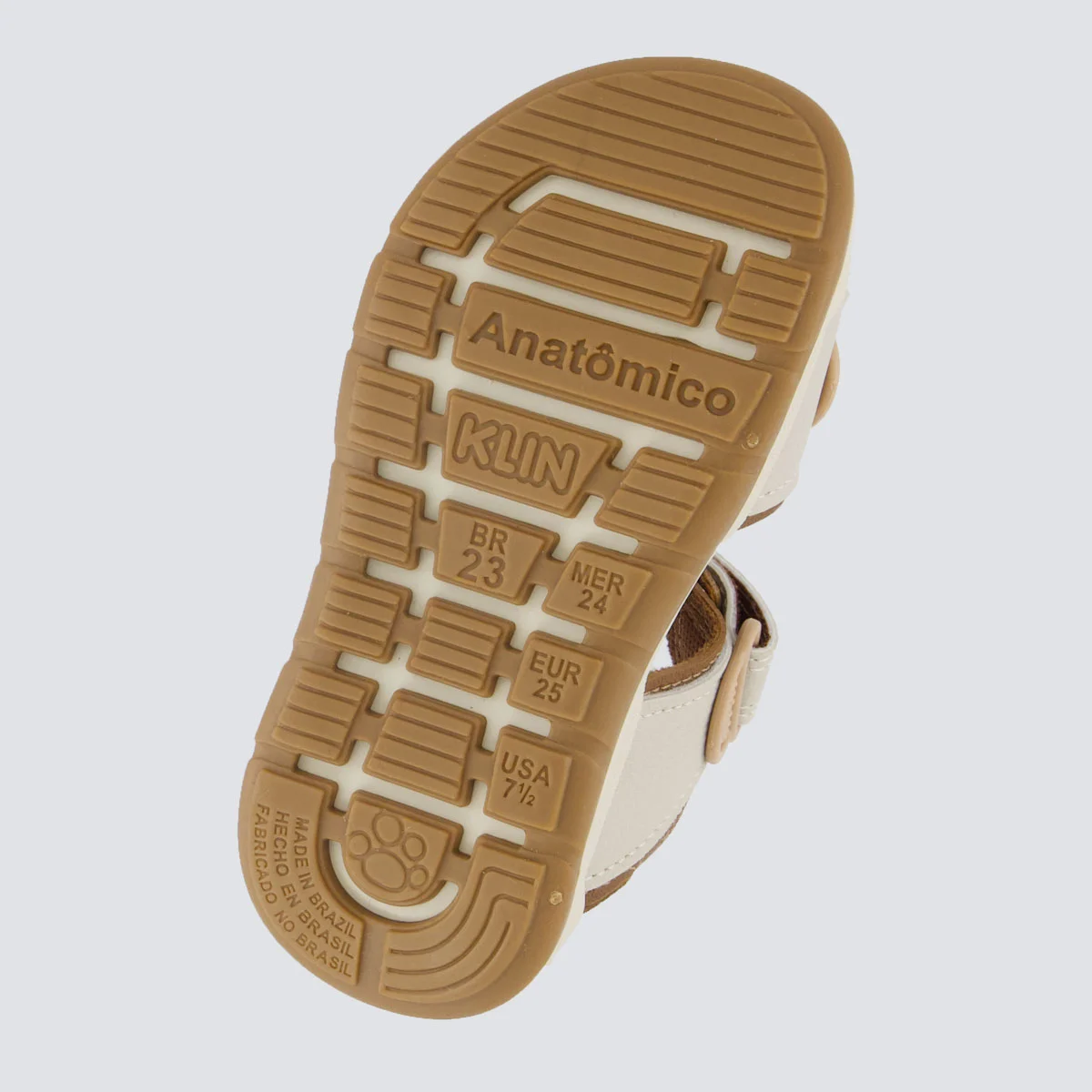 Papete Klin Line Play Infantil Bege e Marrom Bege 5