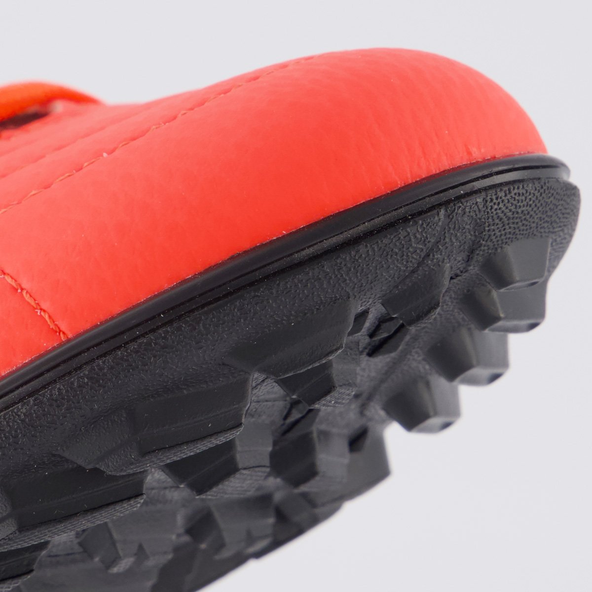 Chuteira Umbro Class Neo Society Juvenil Vermelha e Preta Laranja 8