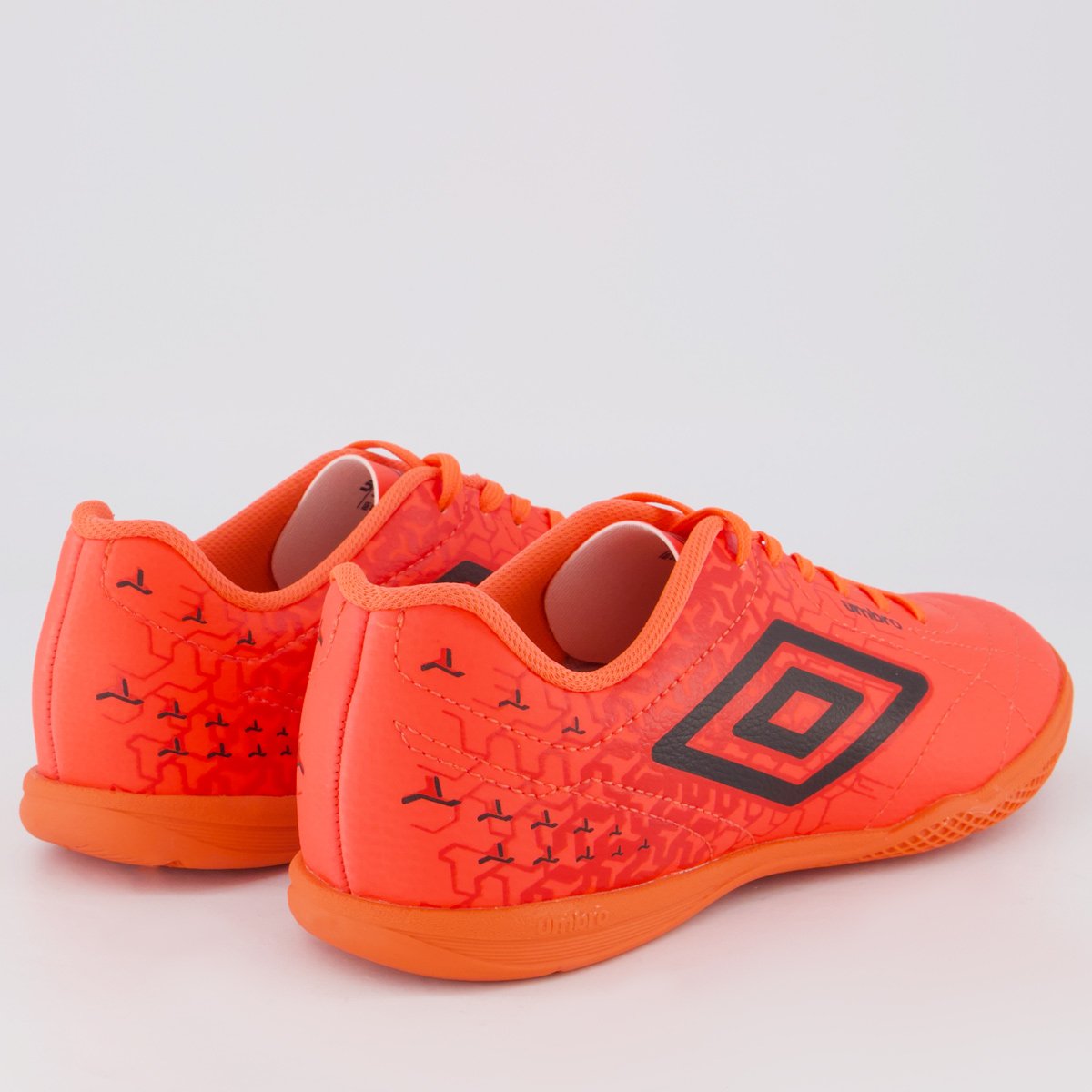 Chuteira Umbro Futsal Class Neo Coral Laranja 3