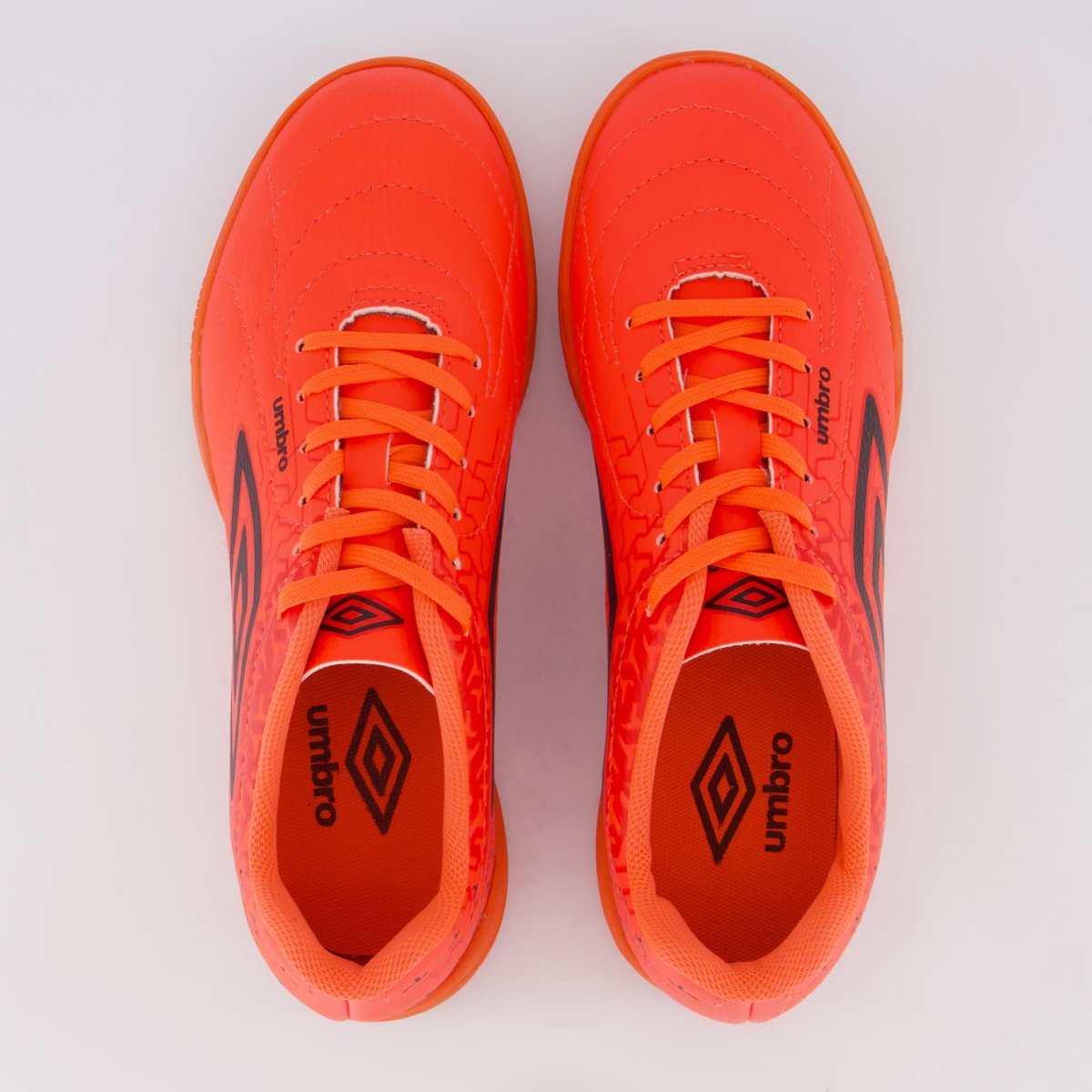 Chuteira Umbro Futsal Class Neo Coral Laranja 4