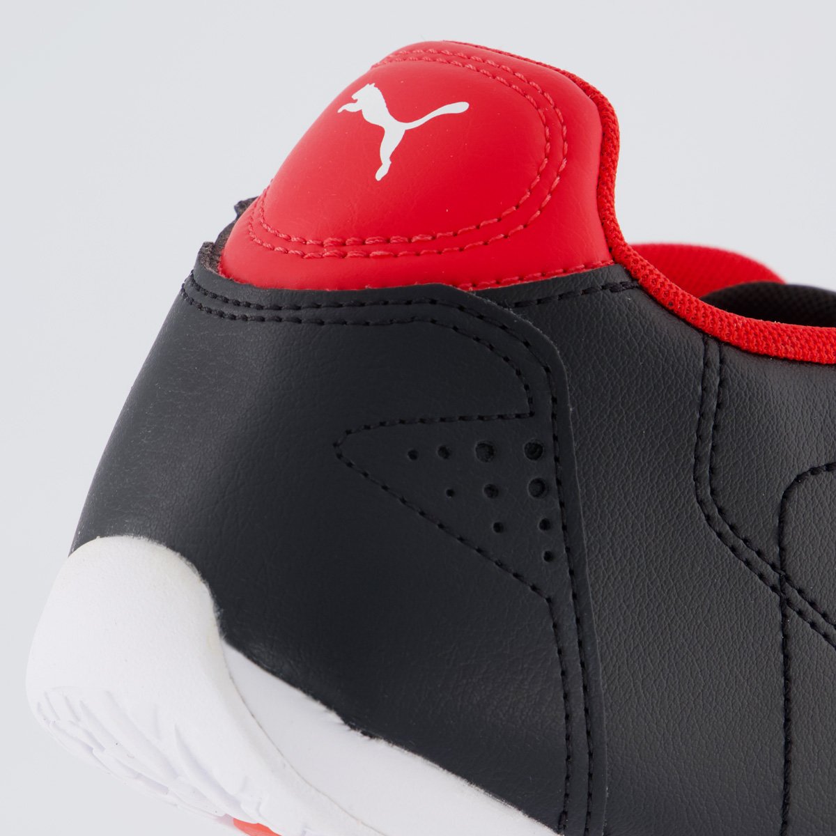 Tenis Puma Scuderia Ferrari Catch Preto e Vermelho Preto 6