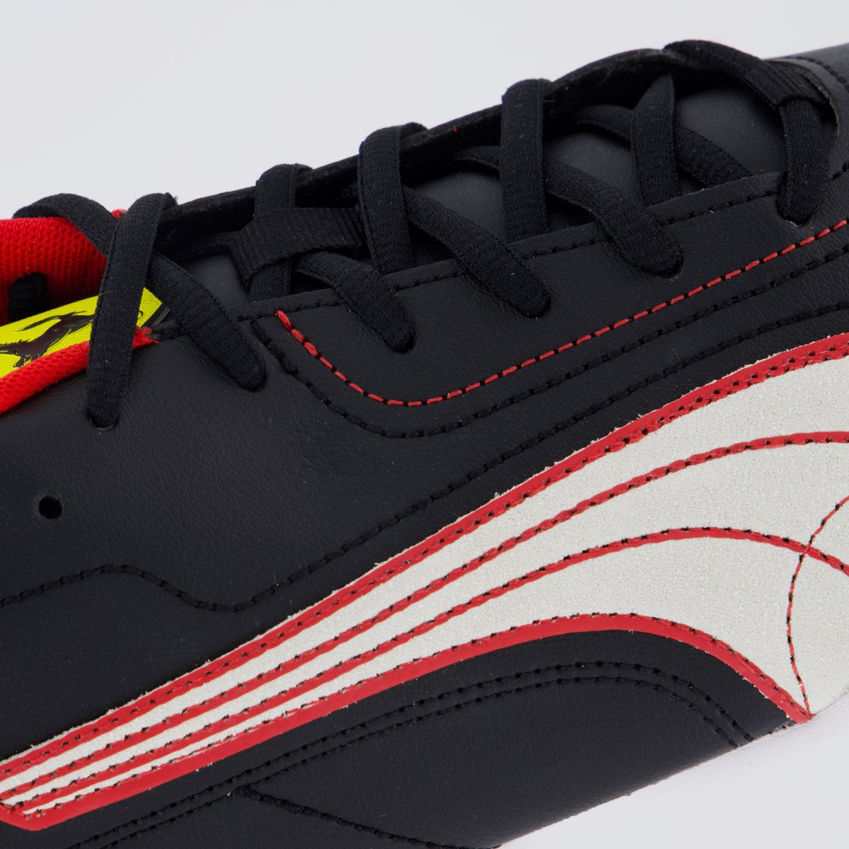 Tenis Puma Scuderia Ferrari Catch Preto e Vermelho Preto 7