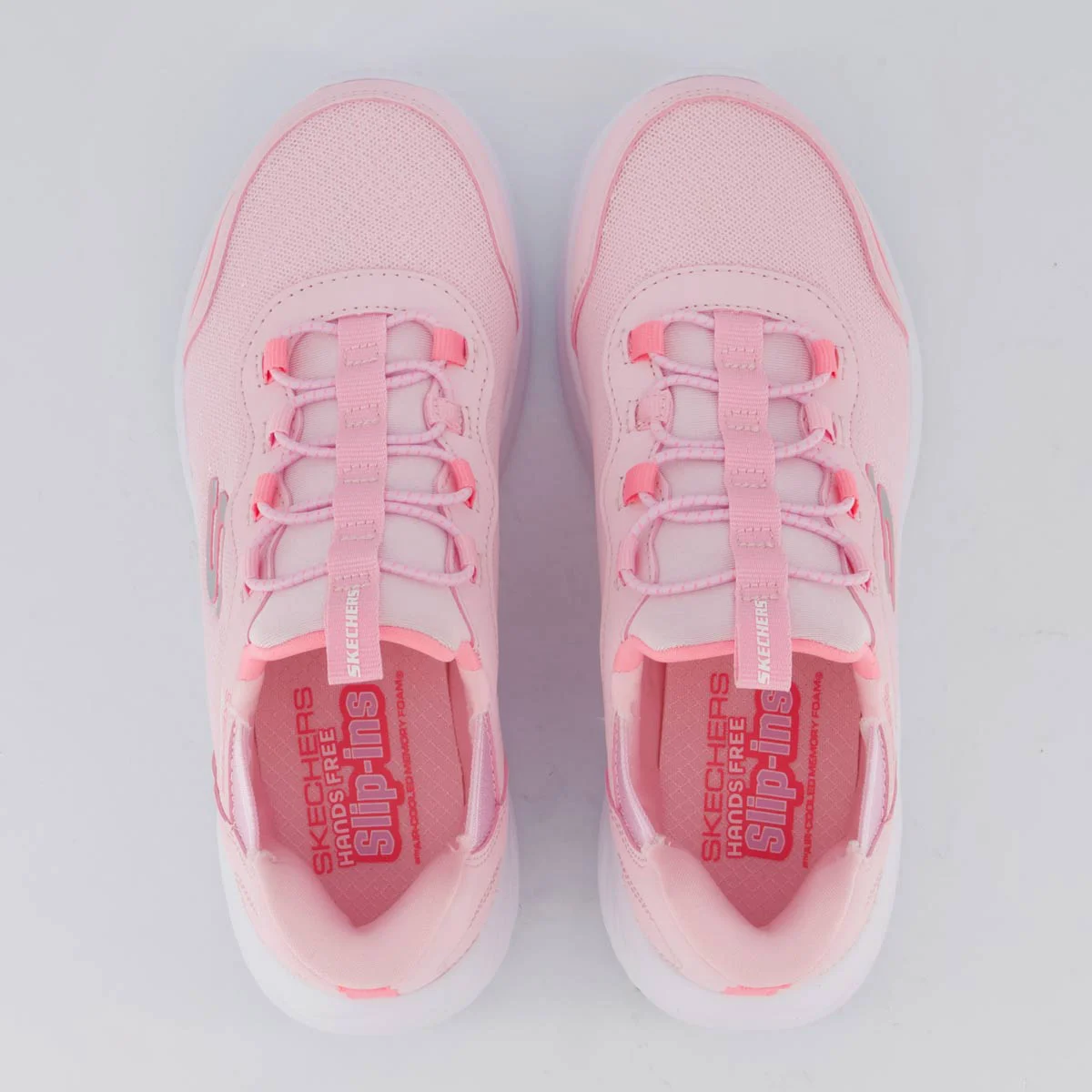 Tênis Skechers Bounder Simple Cut Infantil Rosa Rosa 4