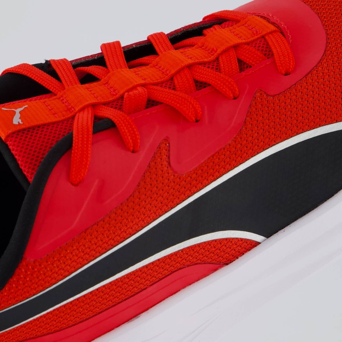 Tenis Puma Night Runner V3 Feminino Vermelho e Preto Vermelho 7