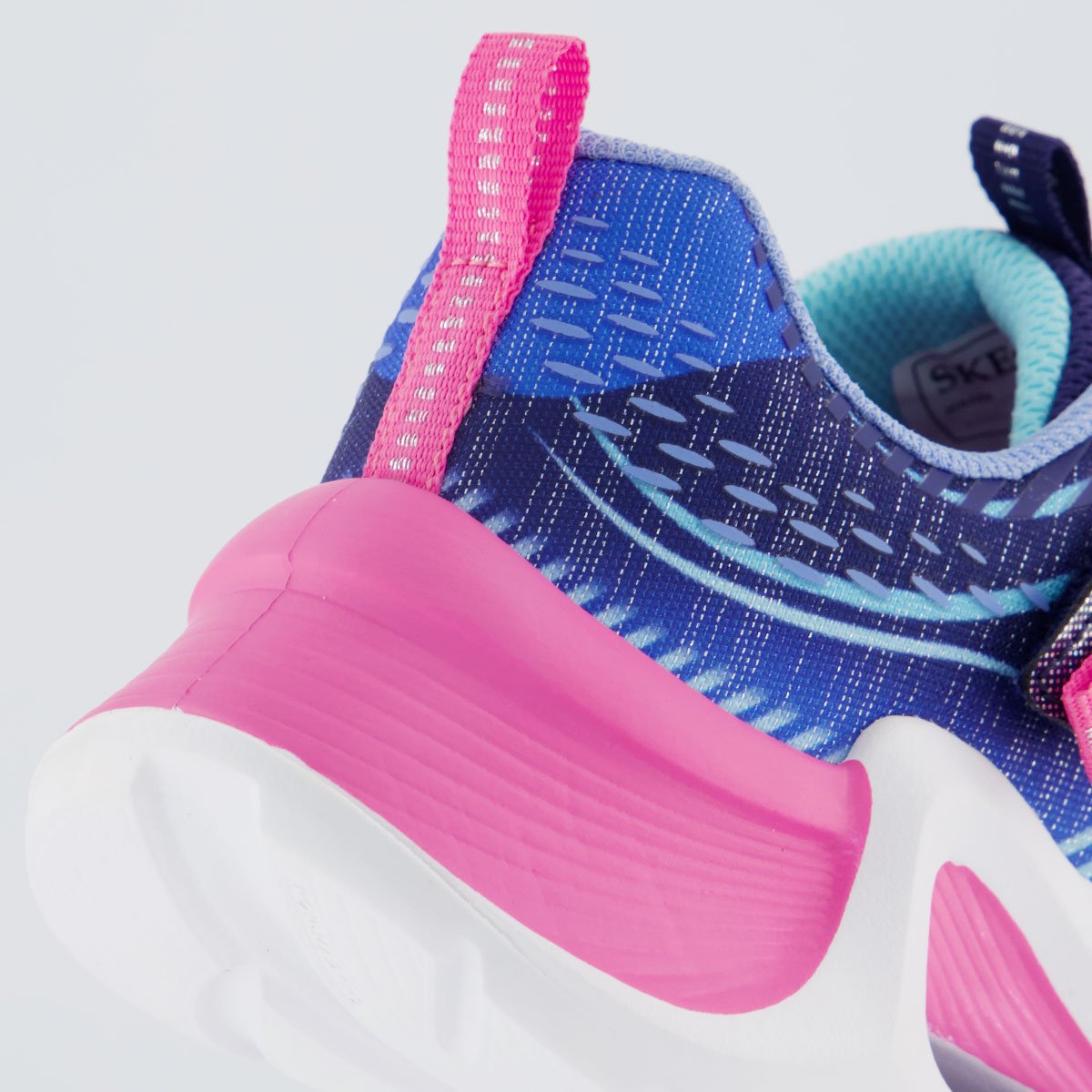 Tênis Skechers Tide Tech Infantil Marinho e Rosa Azul 6