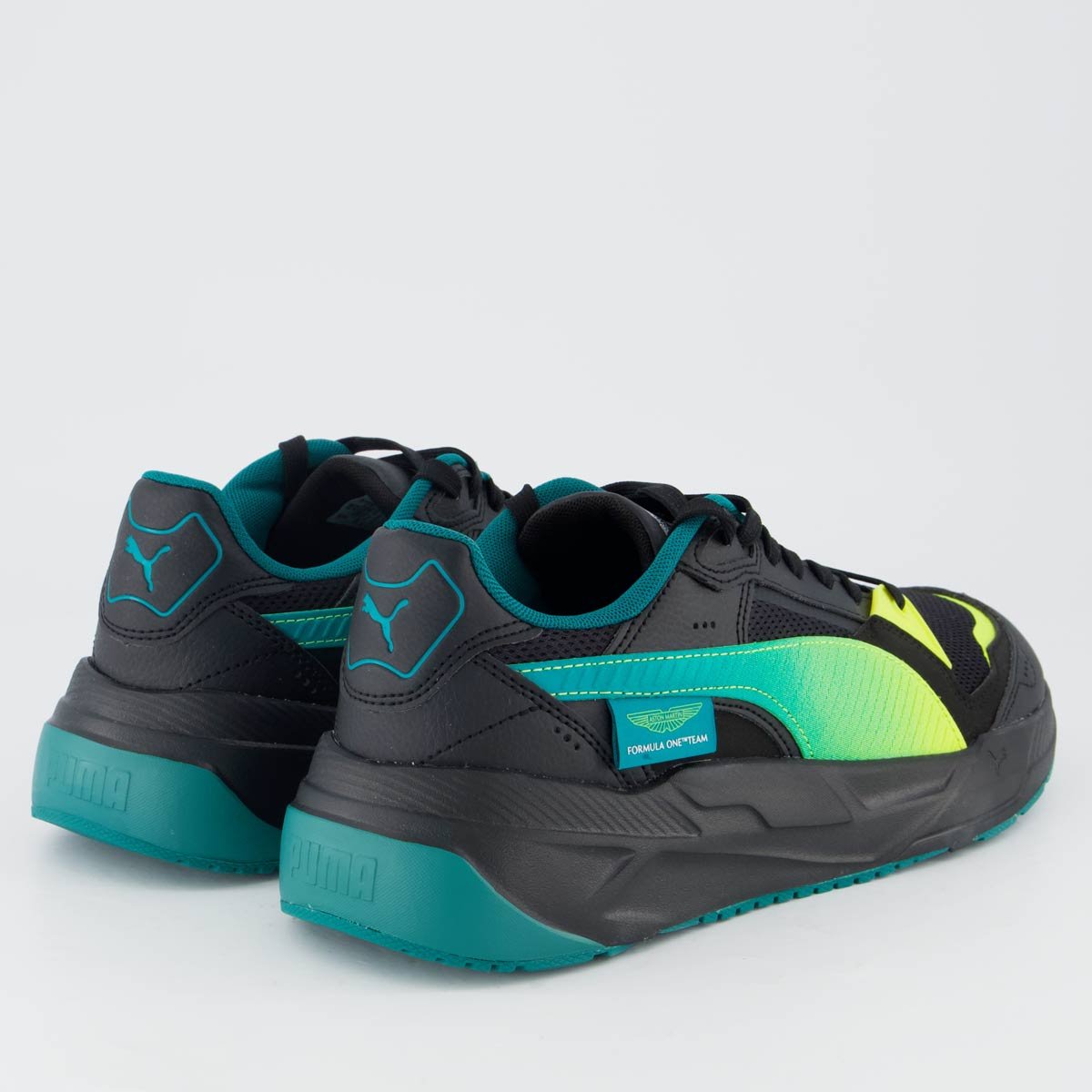 Tenis Puma Aston Martin Trinity 2 Preto e Verde Preto/Verde 3