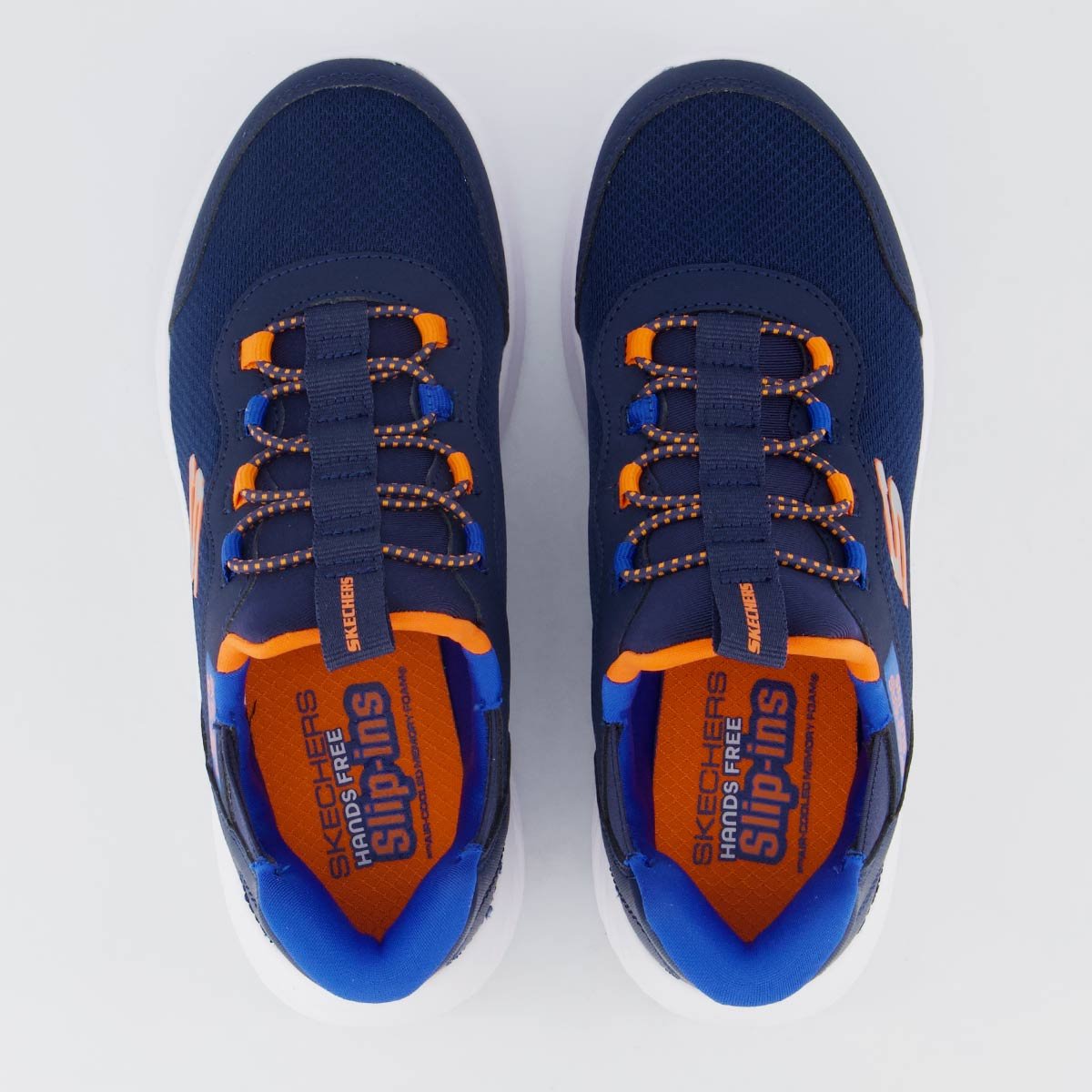 Tênis Skechers Bounder Burst Infantil Marinho Azul 4