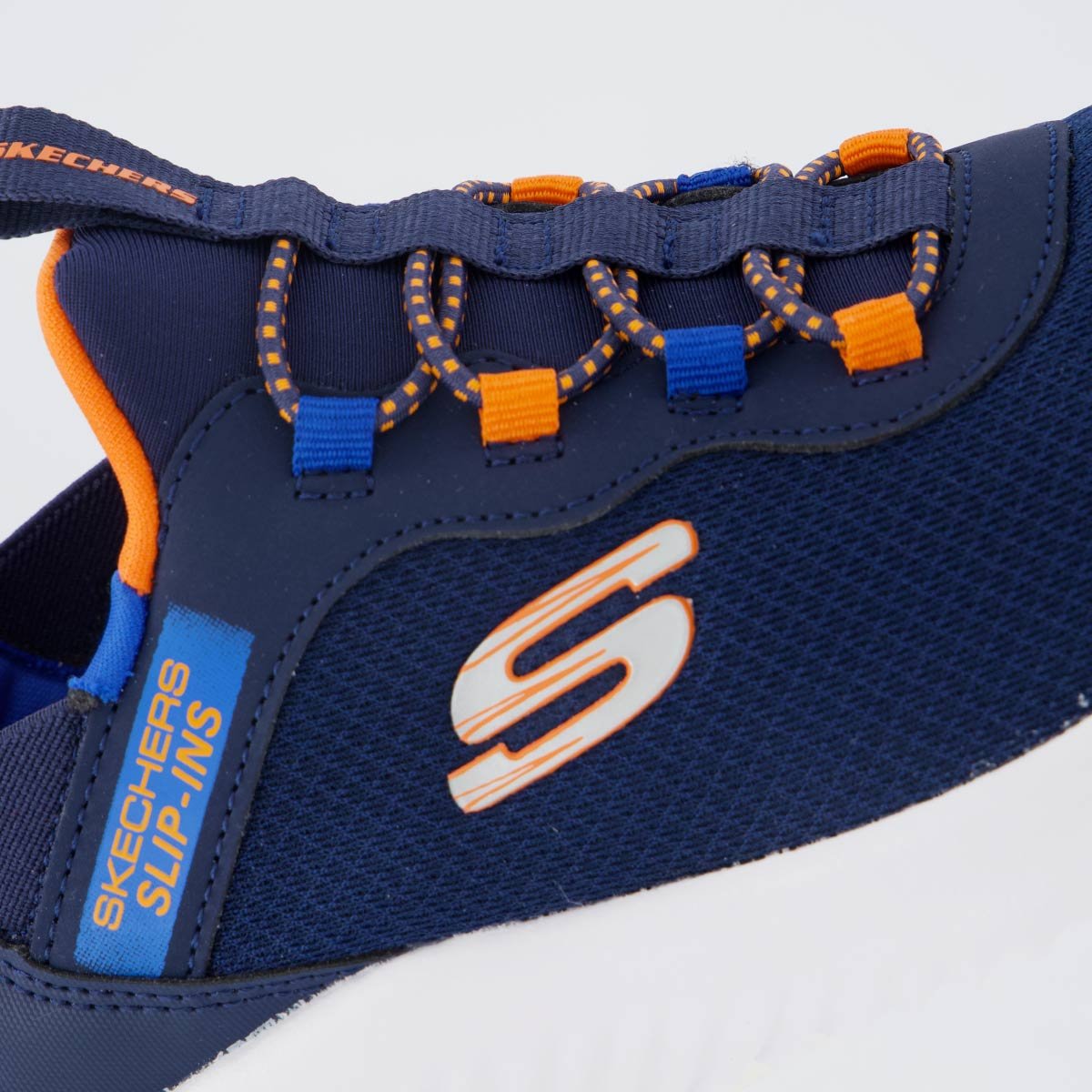 Tênis Skechers Bounder Burst Infantil Marinho Azul 7