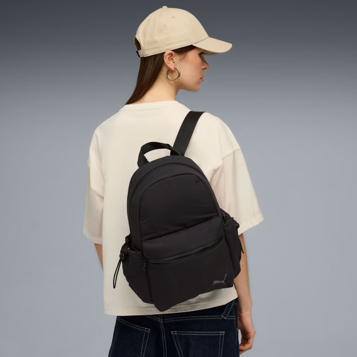 Mochila Puma Her Small Preta Preto 3