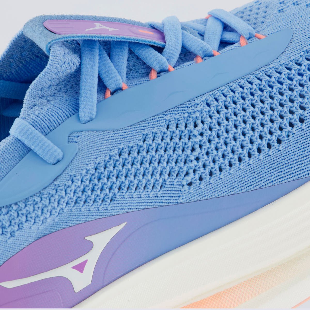 Tênis Mizuno Neo Aura Knit Feminino Azul Claro Azul 7