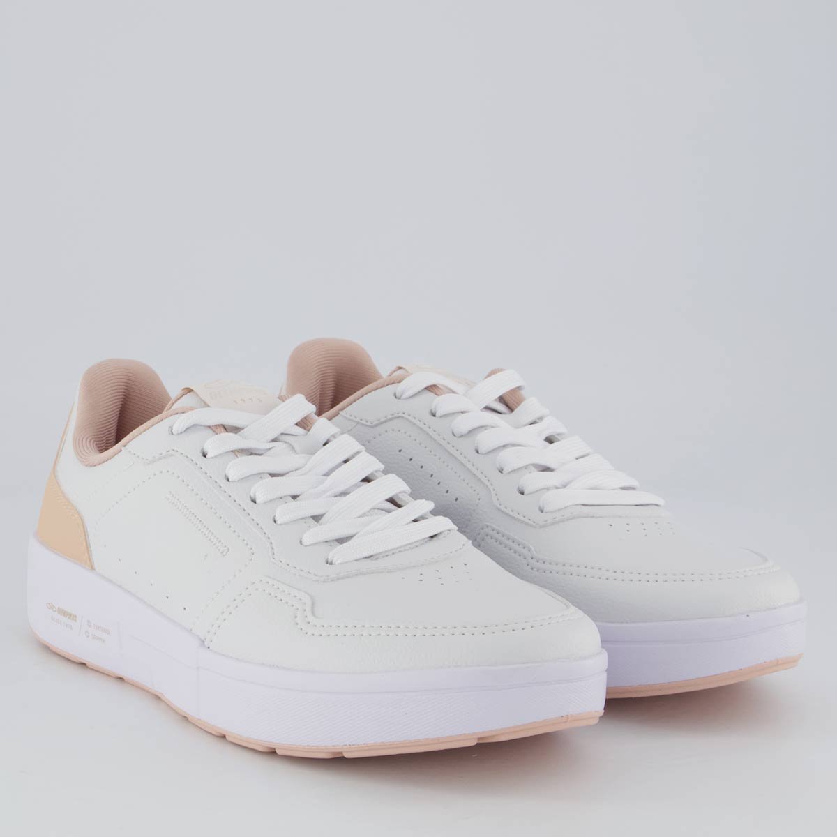 Tênis Olympikus Versa Feminino Branco e Rosê Branco 2