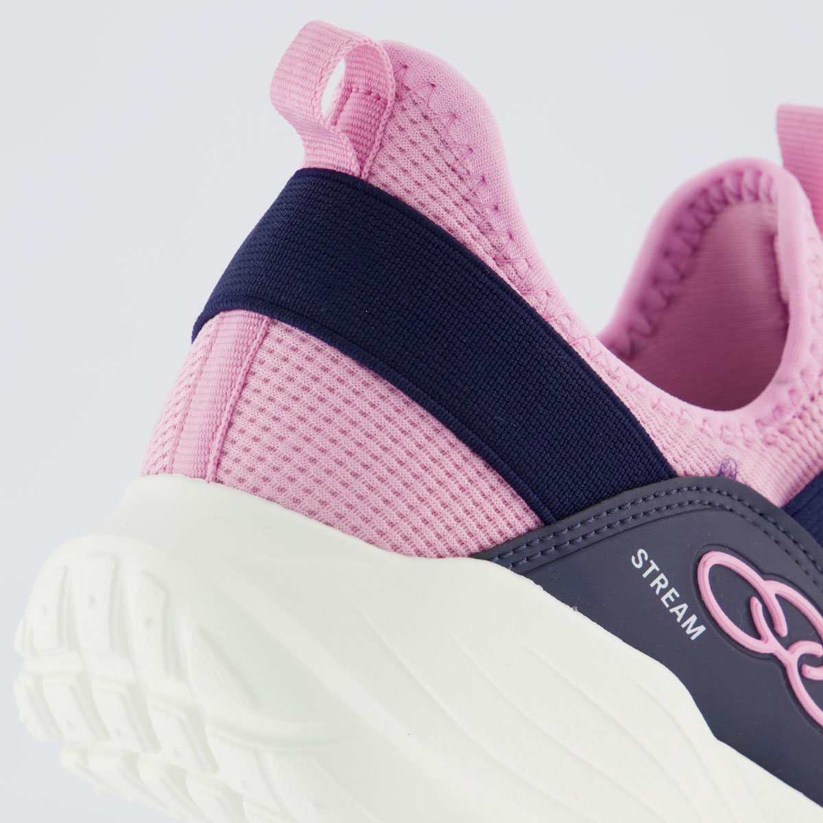 Tênis Olympikus Stream Juvenil Marinho e Rosa Azul 6