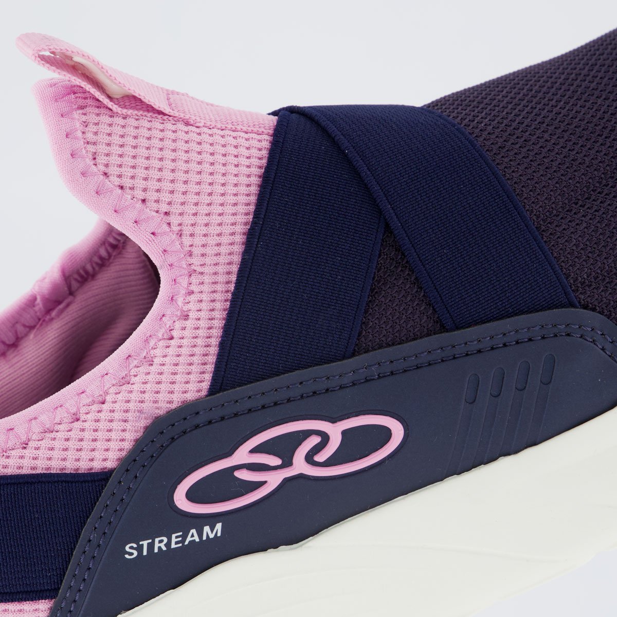 Tênis Olympikus Stream Juvenil Marinho e Rosa Azul 7