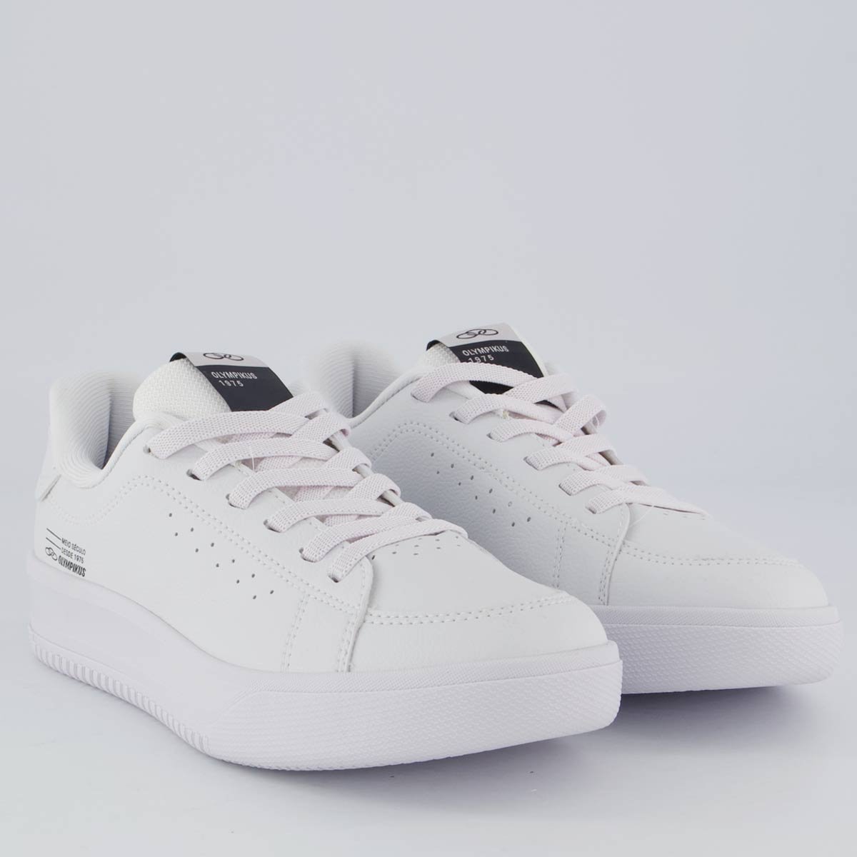 Tênis Olympikus Eros 2 Juvenil Branco Branco 2