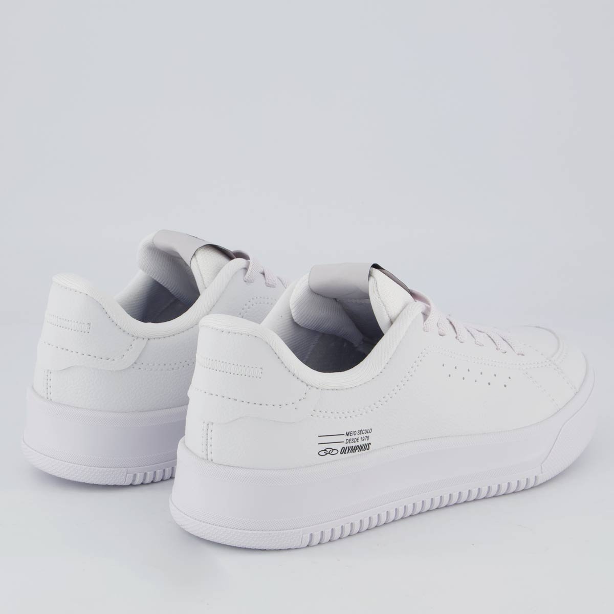 Tênis Olympikus Eros 2 Juvenil Branco Branco 3
