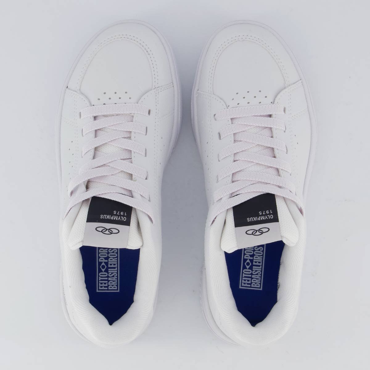 Tênis Olympikus Eros 2 Juvenil Branco Branco 4