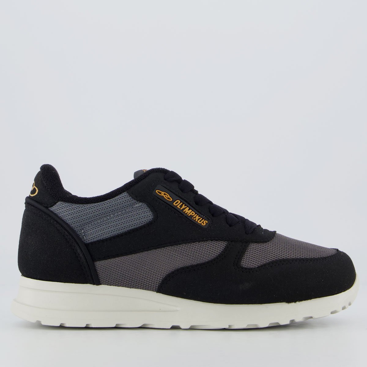 Tênis Olympikus Jogging 101 SE Feminino Preto e Cinza