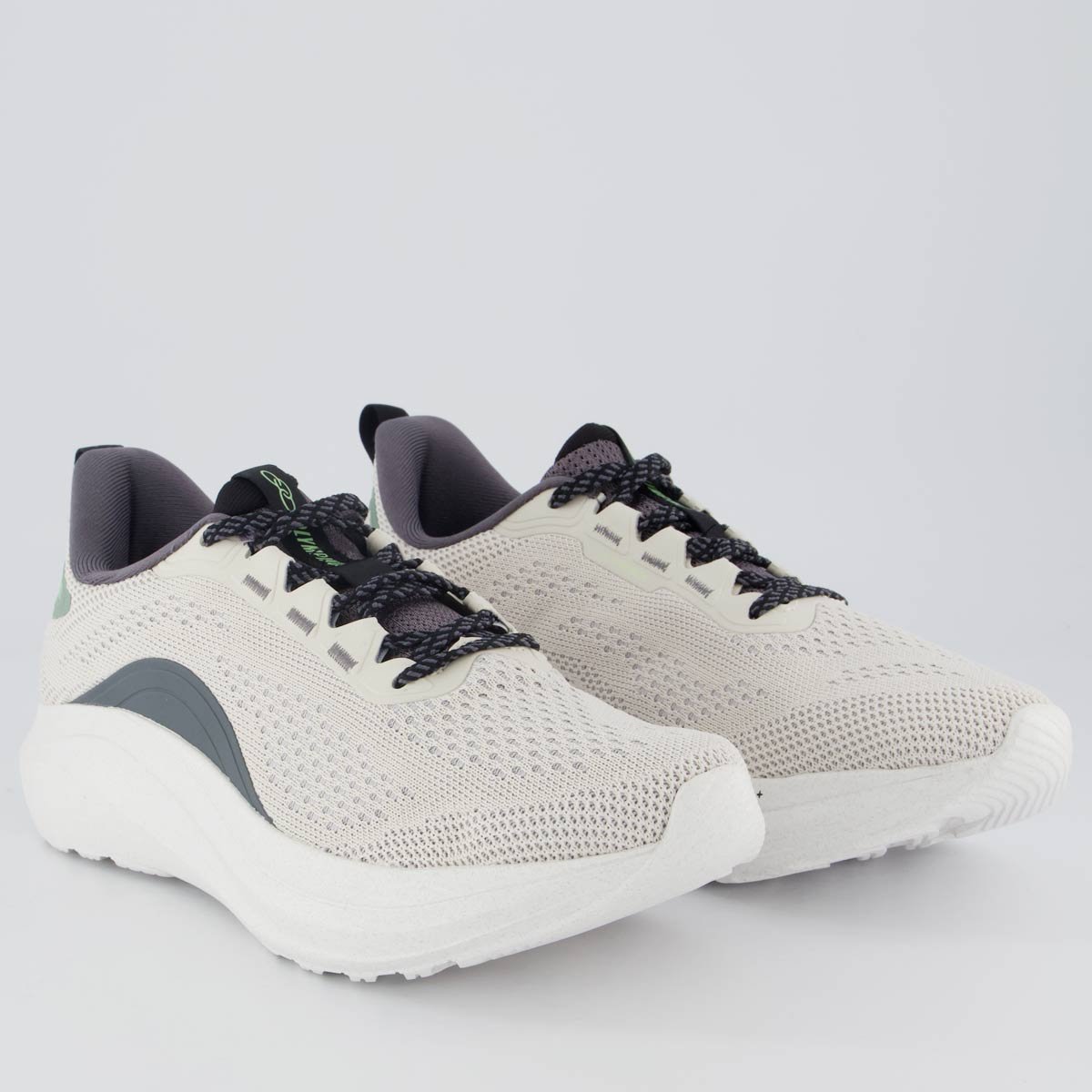 Tênis Olympikus Inverse 2 Off White e Cinza Bege 2