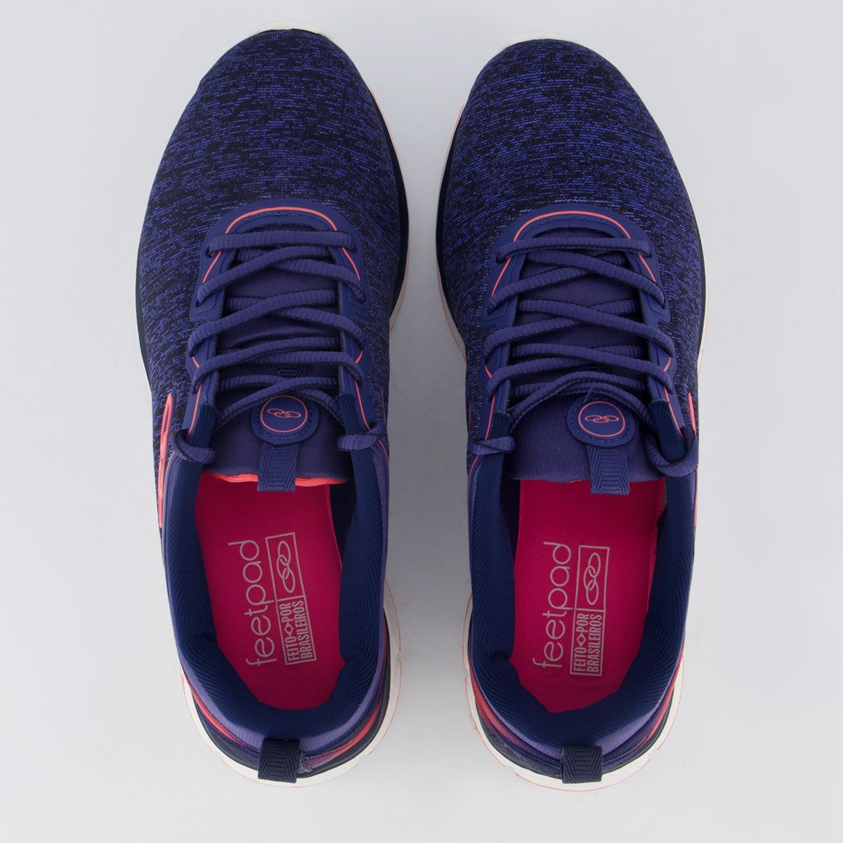 Tênis Olympikus Day Feminino Roxo e Rosa Azul 4