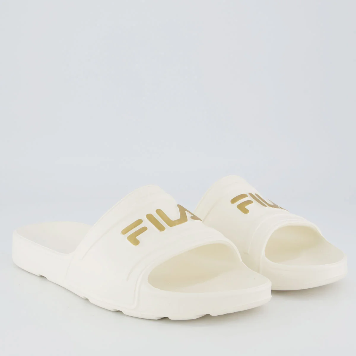Chinelo Fila Sleek Slide Flip Flop Feminino Off-White Branco 3
