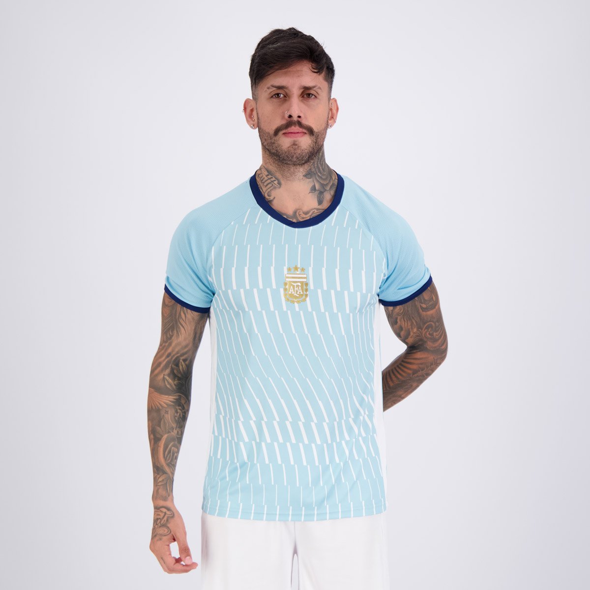 Camisa Argentina Lines Azul