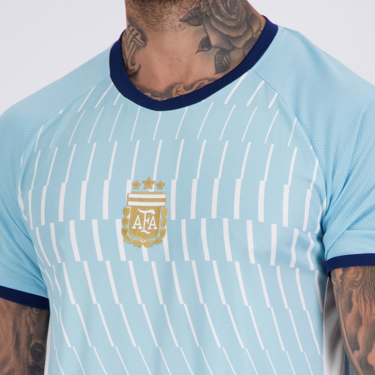 Camisa Argentina Lines Azul Azul 5