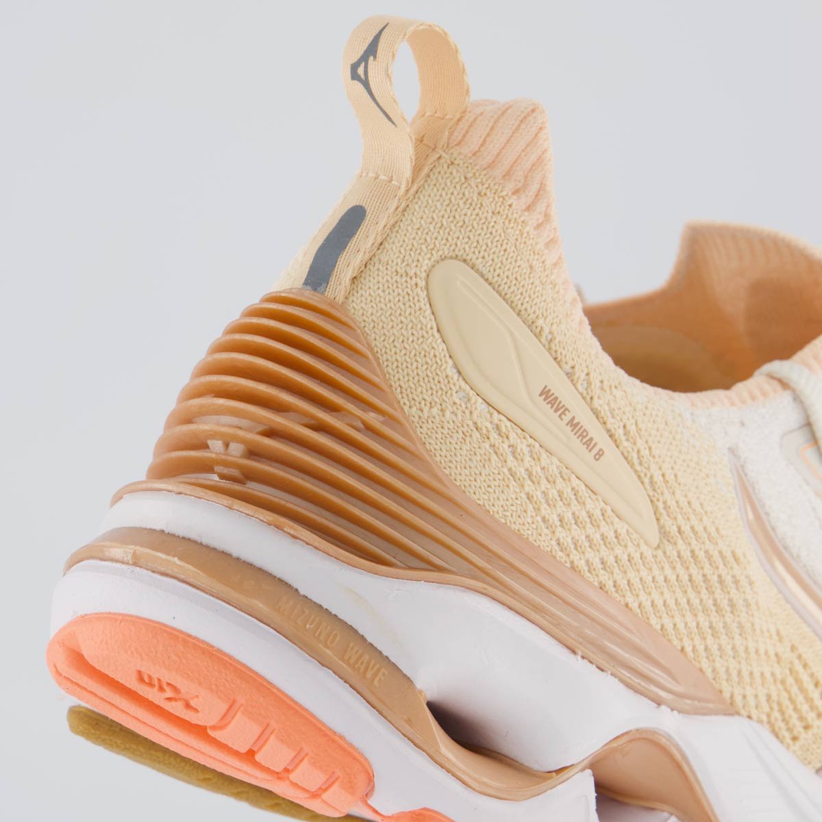 Tênis Mizuno Wave Mirai 8 Feminino Rosê Rosé 3