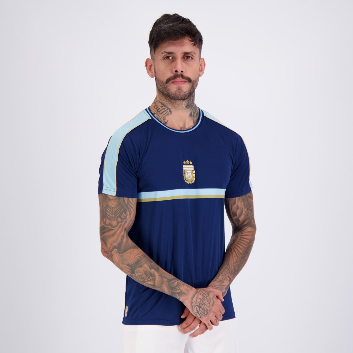 Camisa Argentina Tracks Marinho Azul Marinho 2