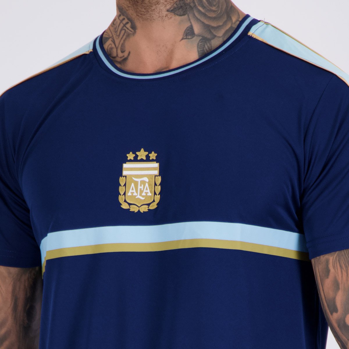 Camisa Argentina Tracks Marinho Azul Marinho 5