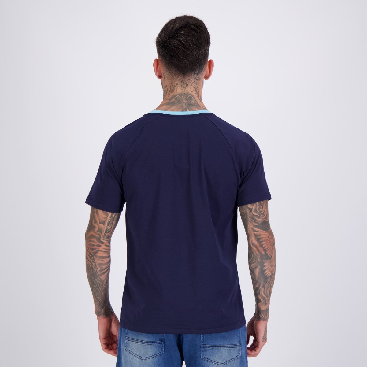 Camisa Argentina Ribbon Marinho Azul Marinho 4
