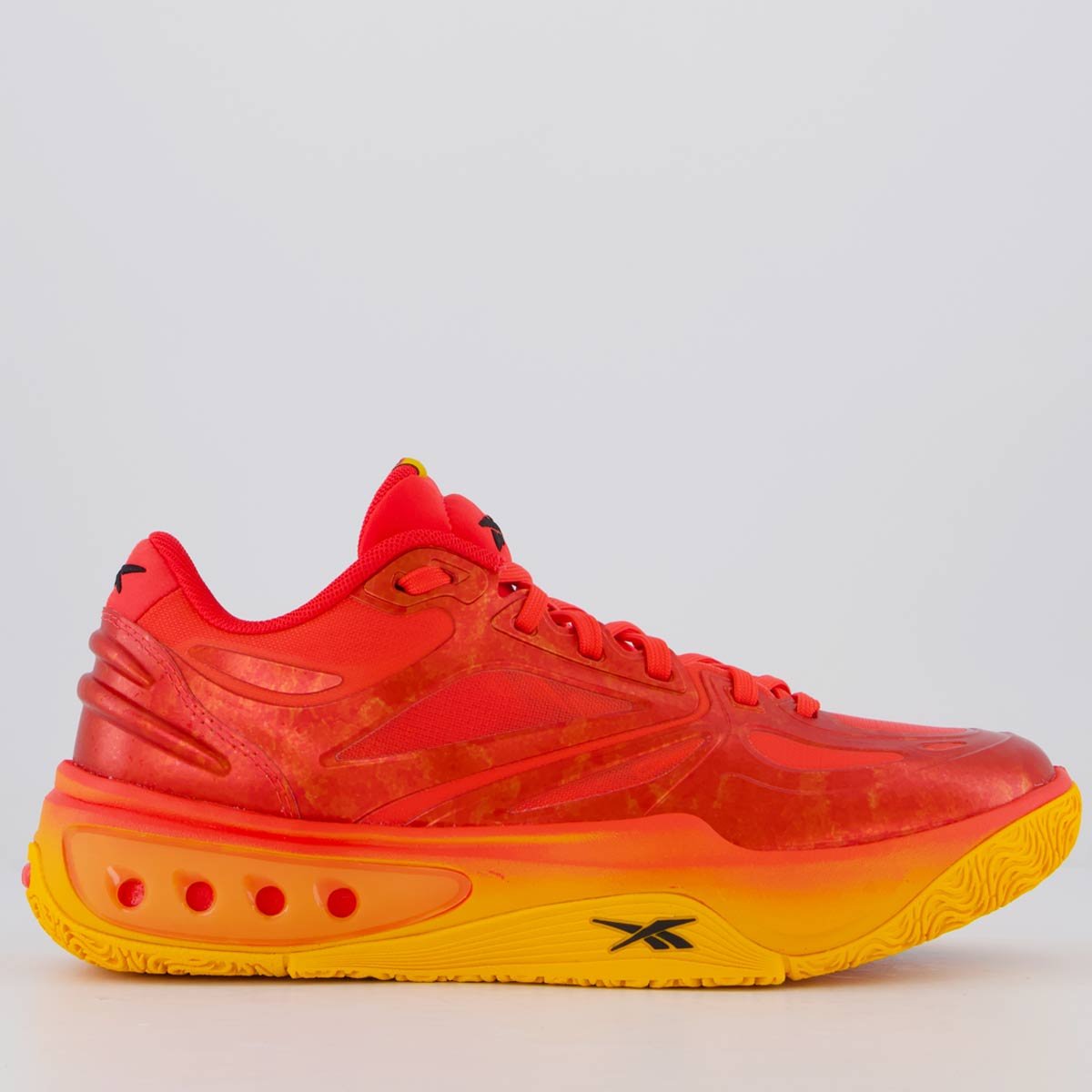 Tênis Reebok Engine A Vermelho e Laranja