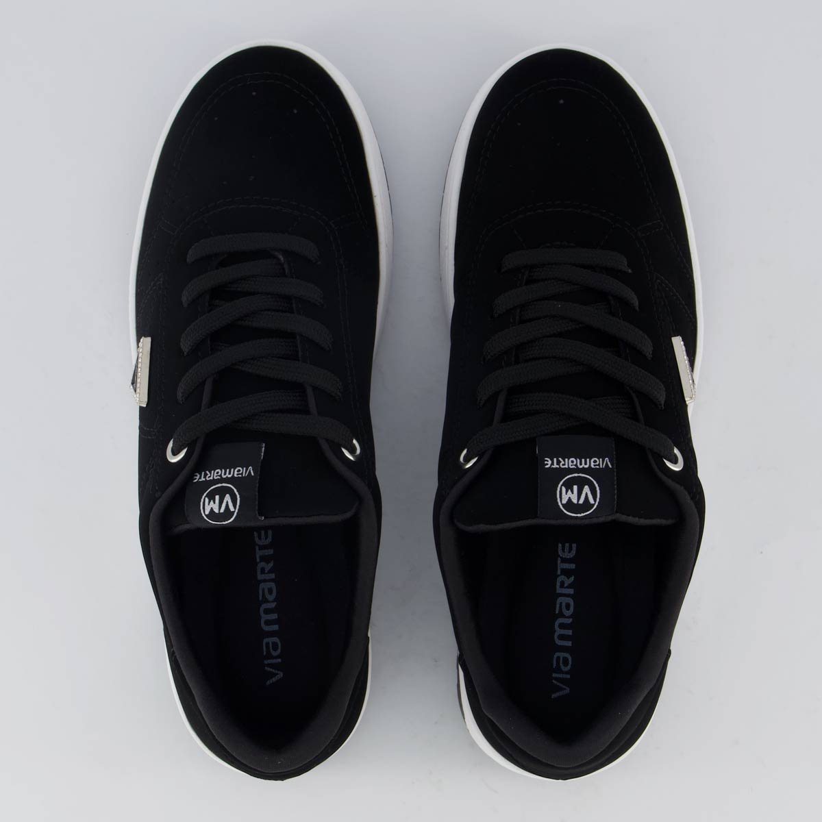 Tênis Via Marte V042 Feminino Preto Preto 4