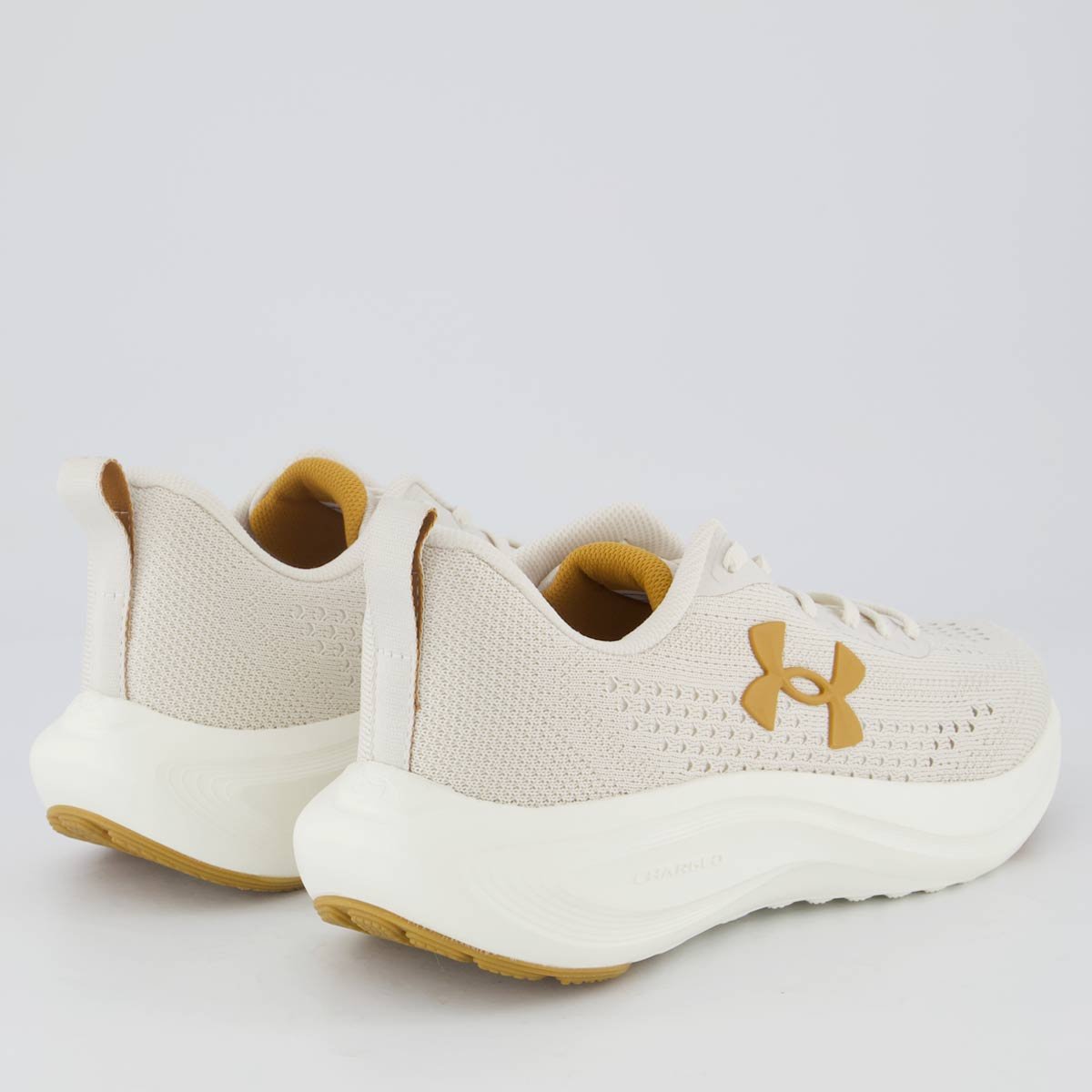 Tênis Under Armour Charged Sunny Feminino Off White Bege 3
