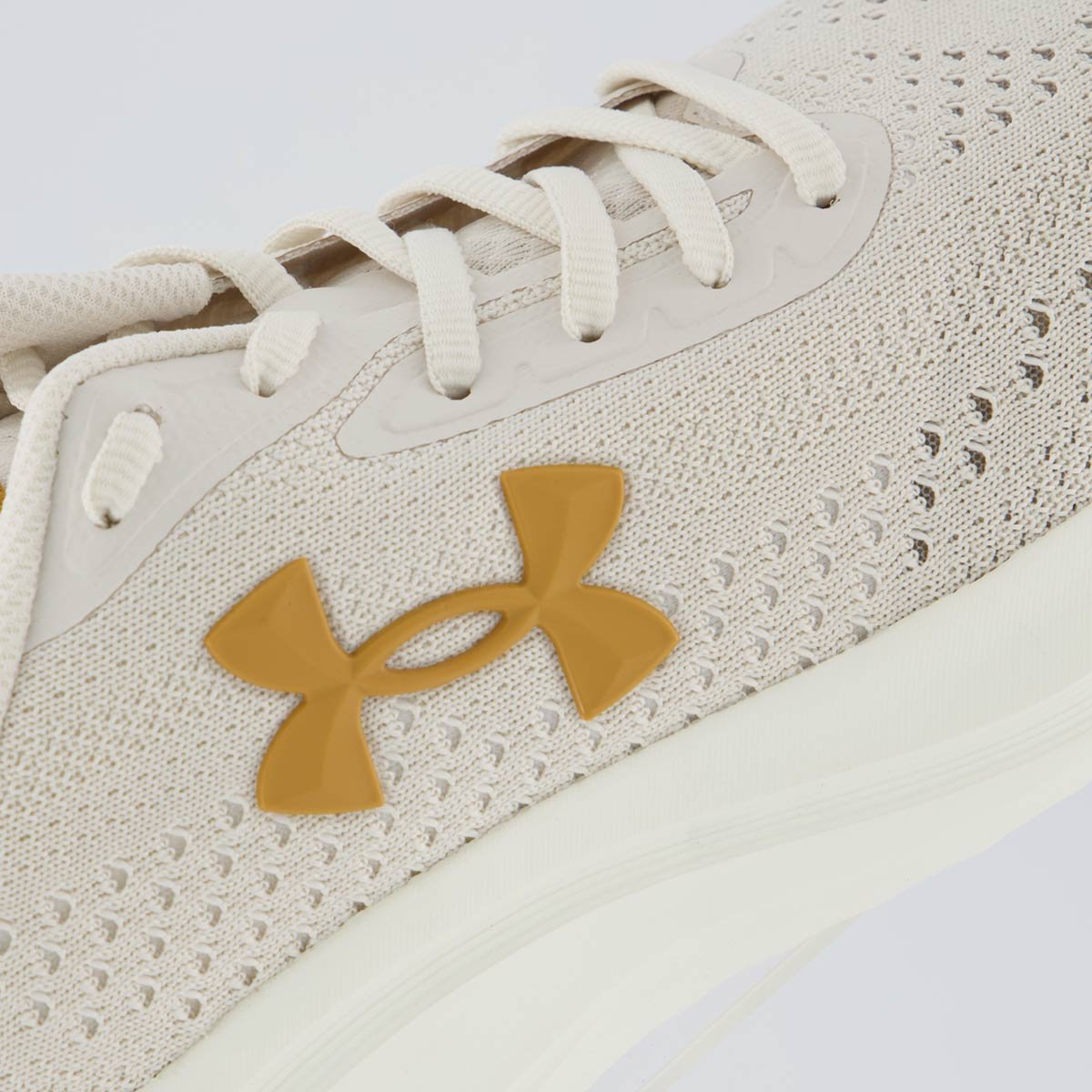 Tênis Under Armour Charged Sunny Feminino Off White Bege 7