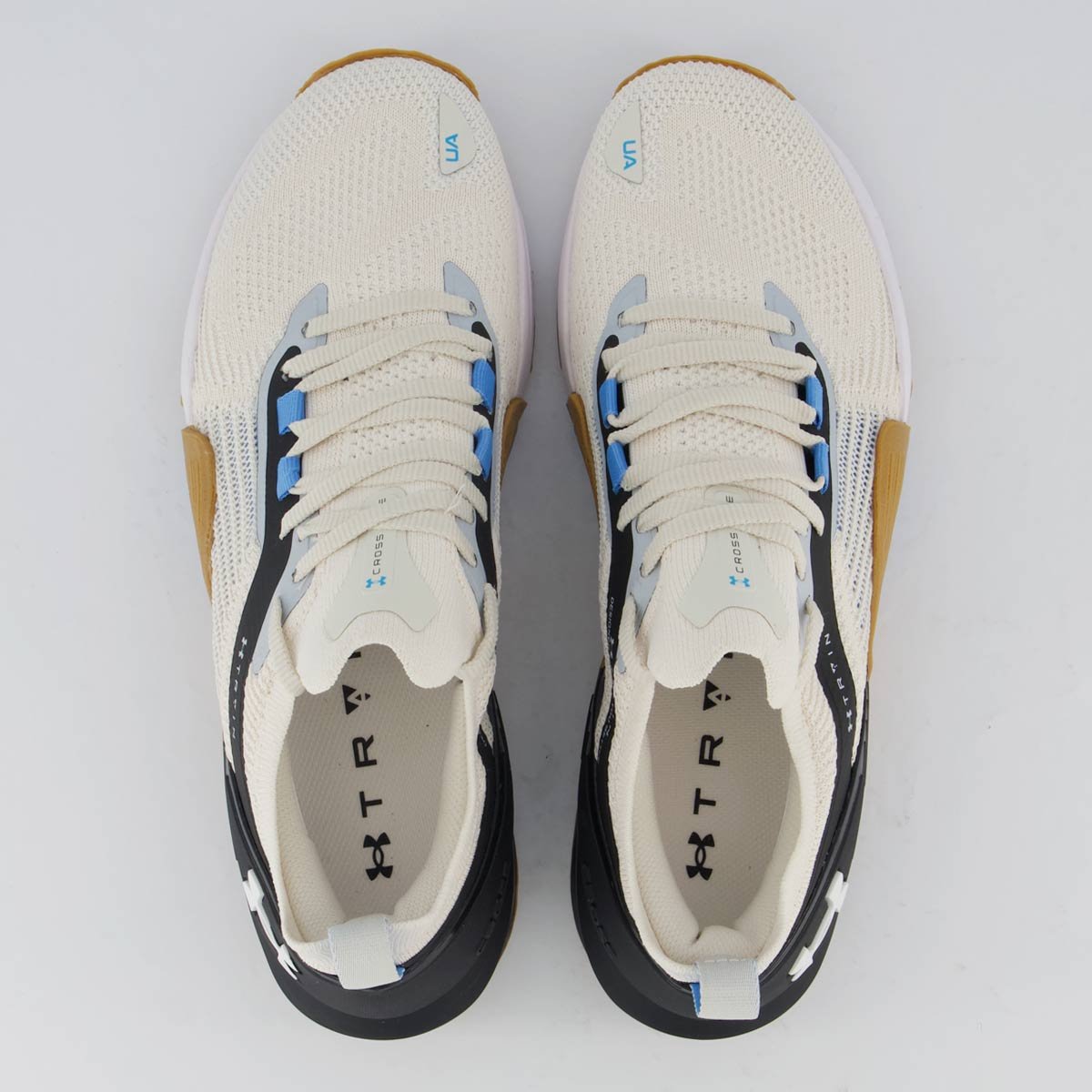 Tênis Under Armour Tribase Cross 2 SE Feminino Off-White Bege 3