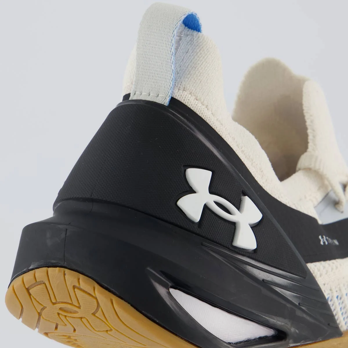 Tênis Under Armour Tribase Cross 2 SE Feminino Off-White Bege 5