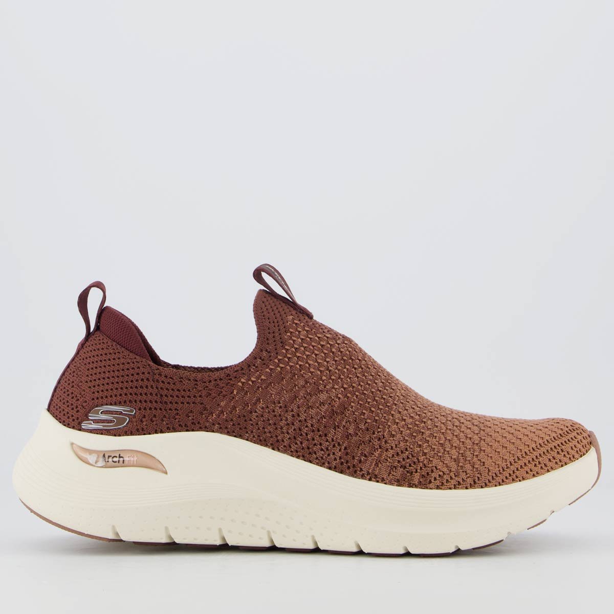 Tênis Skechers Arch Fit 2.0 Feminino Marrom